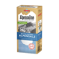 - Alpensaline - Das Salz der Alpen - Mittelgrobes Alpensalz 1 kg Paket