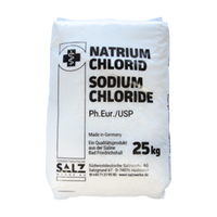  - Natriumchlorid Sodiumchlorid Pharmasalz 25 kg Ph.Eur./USP Excipient Quality Made in Germany 