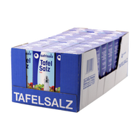  - Safrisalz Tafelsalz Fein 24x500g Paket