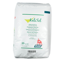 - Kaliumchlorid Lebensmittel mit 0,5% Aerosil KCl ca. 99,5 % im 25 kg Sack
