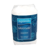  - Aquasale® grobes Meersalz im 1 kg Beutel 