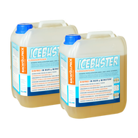  - ICEBUSTER Nachfüllpack 2 - 2 x 5 Liter Kanister zur Wiederbefüllung der Drucksprühflasche / ca. 500 qm